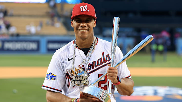 Juan Soto ganó el Home Run Derby de 2022 y cobró una importante suma de dinero 