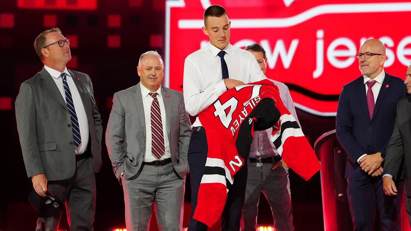 Success in the NHL could be about more than his impact on the New Jersey Devils for Anton Silayev