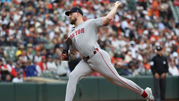 Apr 25, 2026; Baltimore, Maryland, USA; Boston Red Sox pitcher Garrett Crochet (35) throws during the first inning against the Baltimore Orioles at Oriole Park at Camden Yards. Mandatory Credit: Daniel Kucin Jr.-Imagn Images Apr 25, 2026; Baltimore, Maryland, USA; Boston Red Sox pitcher Garrett Crochet (35) throws during the first inning against the Baltimore Orioles at Oriole Park at Camden Yards. Mandatory Credit: Daniel Kucin Jr.-Imagn Images