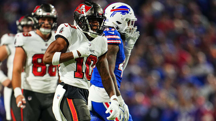 Trey Palmer is among the players fighting for a roster spot in the Tampa Bay Buccaneers vs Buffalo Bills preseason finale.