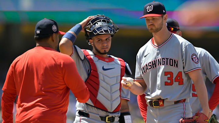 Washington Nationals v Los Angeles Dodgers