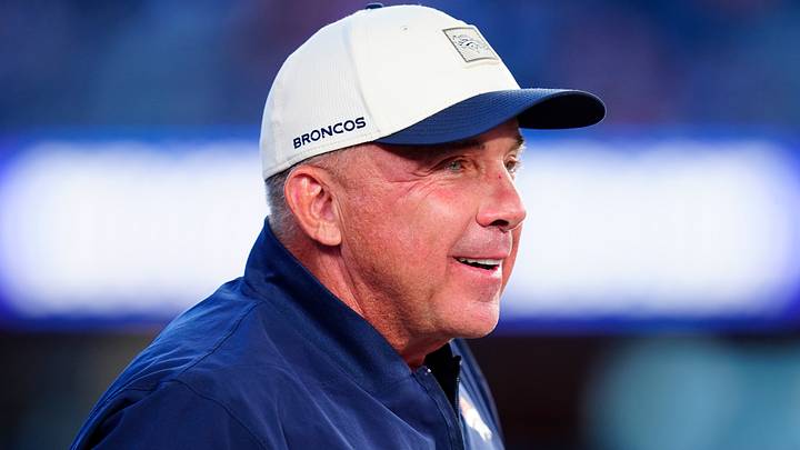 Denver Broncos head coach Sean Payton Denver Broncos head coach Sean Payton