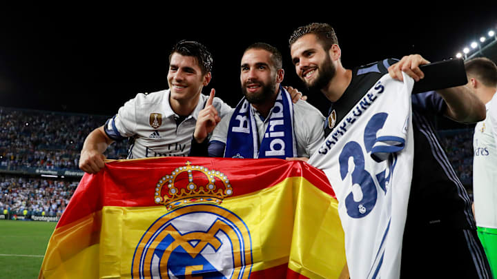 Daniel Carvajal, Nacho Fernandez, Alvaro Morata