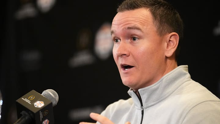 Boise State Broncos head coach Spencer Danielson. Boise State Broncos head coach Spencer Danielson.