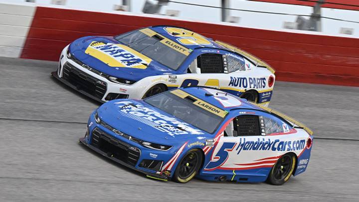 Kyle Larson and Chase Elliott, Hendrick Motorsports, NASCAR Cup Series Kyle Larson and Chase Elliott, Hendrick Motorsports, NASCAR Cup Series