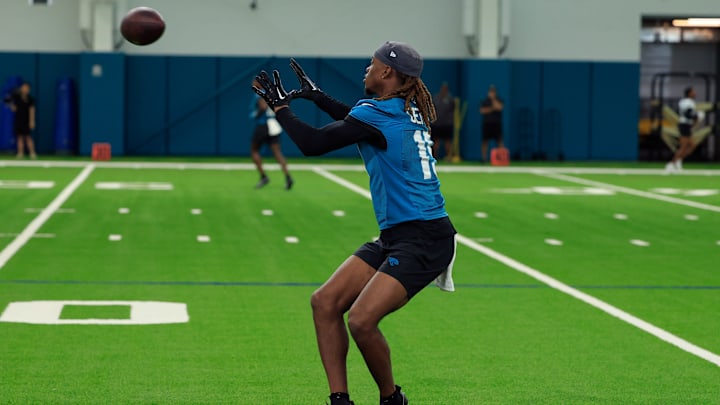 Jacksonville Jaguars wide receiver Joshua Cephus (19) at EverBank Stadium’s Miller Electric Center in Jacksonville, Fla.