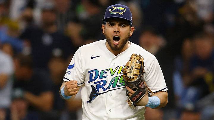 Jonathan Aranda ha sido clave para los Rays de Tampa Bay en la postemporada. Y ahora lo será en la Serie Mundial.