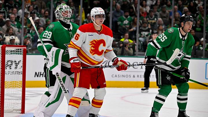 Martin Pospisil of the Calgary Flames Martin Pospisil of the Calgary Flames
