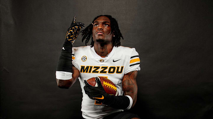 Missouri Tigers football commit Marquise Davis on an official visit to the university.