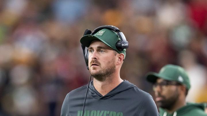 Green Bay Packers quarterbacks coach Sean Mannion Green Bay Packers quarterbacks coach Sean Mannion