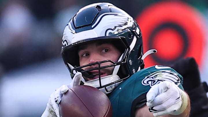 Philadelphia Eagles tight end Dallas Goedert Philadelphia Eagles tight end Dallas Goedert