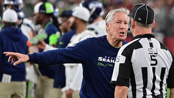 Pete Carroll has impressive numbers and accomplishments but the Bears have to decide if that's all in the past.