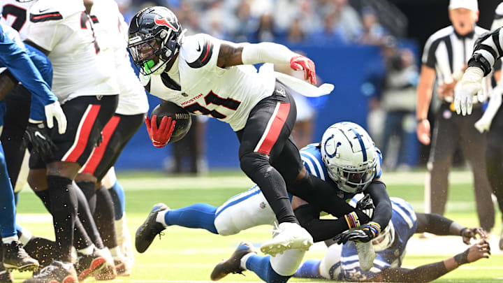 Houston Texans running back Dameon Pierce
