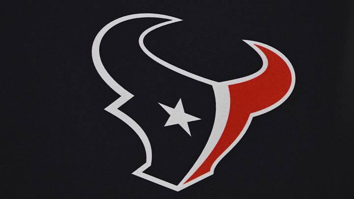 Jun 10, 2025; Houston, TX, USA; A detail view of the Houston Texans logo after an NFL football minicamp at NRG Stadium. Mandatory Credit: Maria Lysaker-Imagn Images Jun 10, 2025; Houston, TX, USA; A detail view of the Houston Texans logo after an NFL football minicamp at NRG Stadium. Mandatory Credit: Maria Lysaker-Imagn Images