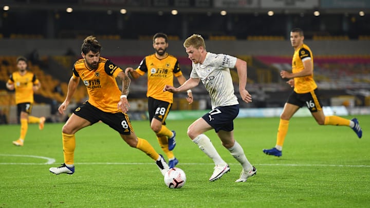 Manchester City e Wolverhampton se enfrentam pela 16ª rodada da Premier League. 