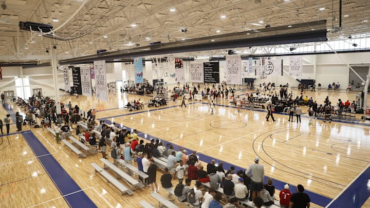 The Nike EYBL Session 4 in Memphis, Tenn. Marquis plays EYBL ball with Team Final Nike EYBL.
