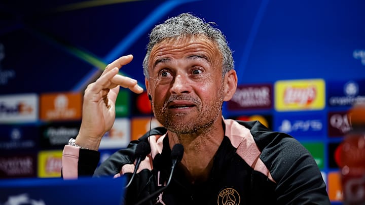 Paris Saint-Germain Training Session And Press Conference - UEFA Champions League 2024/25 Semi Final