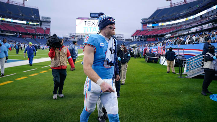 Tennessee Titans quarterback Will Levis