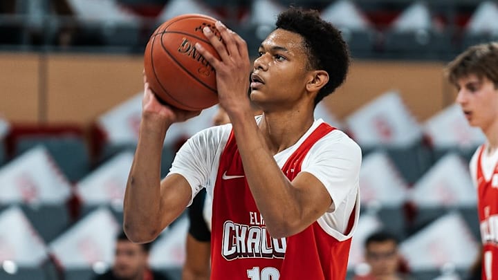 Klark-Luca Riethauser is a 17-year-old international prospect known for his ability to put the ball in the hoop.  