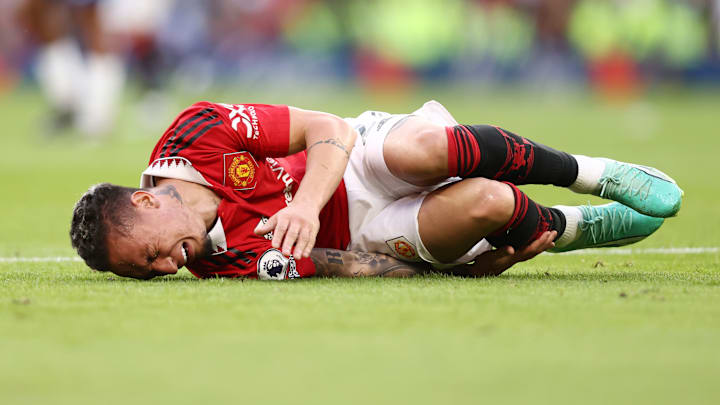 Antony est sorti sur blessure face à Chelsea.