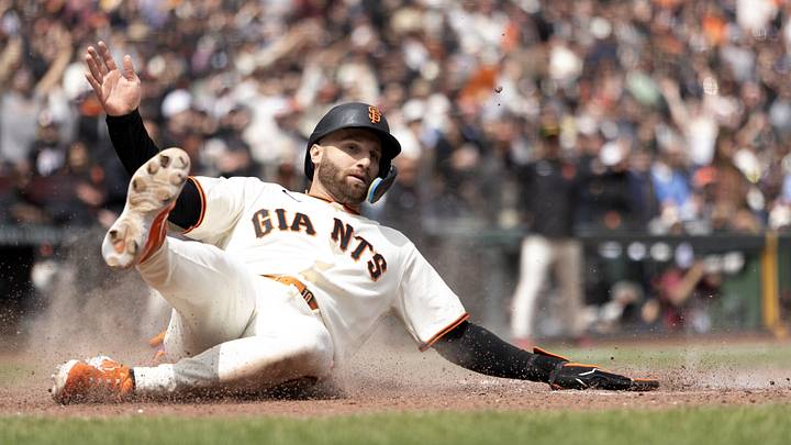 San Francisco Giants infielder Casey Schmitt San Francisco Giants infielder Casey Schmitt