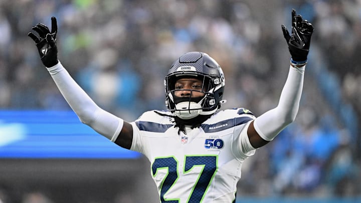 Seattle Seahawks cornerback Riq Woolen