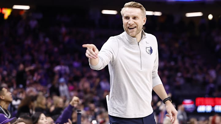 Memphis Grizzlies head coach Tuomas Iisalo plugged Ja Morant back into his starting five, but also had to replace injured center Zach Edey on Friday night against the Utah Jazz. Memphis Grizzlies head coach Tuomas Iisalo plugged Ja Morant back into his starting five, but also had to replace injured center Zach Edey on Friday night against the Utah Jazz.