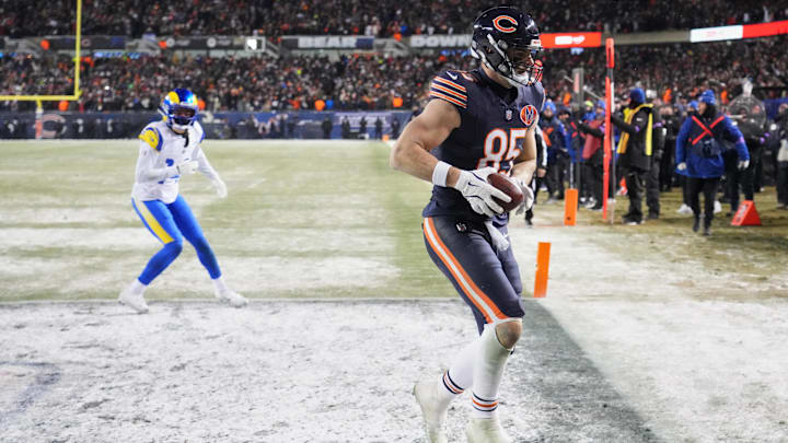 Cole Kmet's dramatic reception put the Bears into overtime before losing in the playoffs but what's next could be difficult. Cole Kmet's dramatic reception put the Bears into overtime before losing in the playoffs but what's next could be difficult.