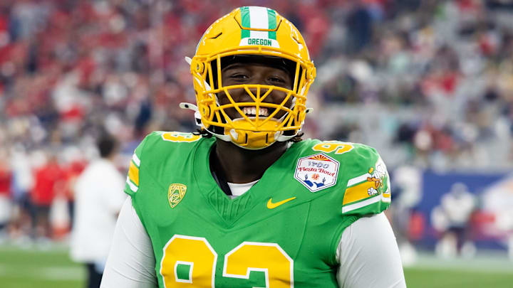 Oregon Ducks defensive lineman My'Keil Gardner (93) is transferring to Arizona State.
