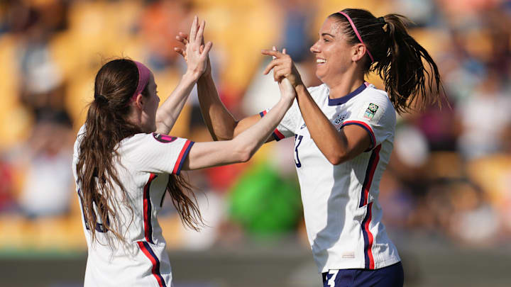 Alex Morgan y Rose Lavelle, Estados Unidos