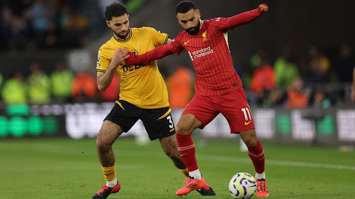 O Liverpool venceu o Wolverhampton por 2 a 1 no primeiro turno