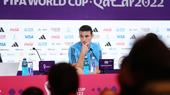 Lionel Scaloni warns against underestimating Mexico. 