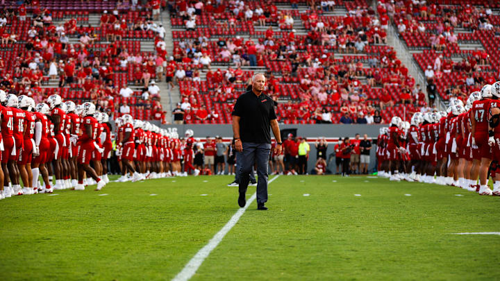 NC State football head coach Dave Doeren NC State football head coach Dave Doeren