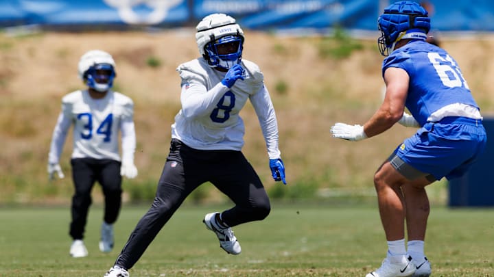 Los Angeles Rams OTA Offseason Workout, Jared Verse
