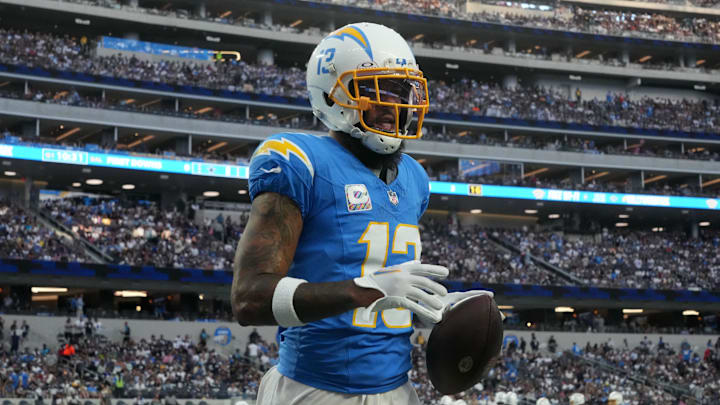 Oct 16, 2023; Inglewood, California, USA; Los Angeles Chargers wide receiver Keenan Allen (13)