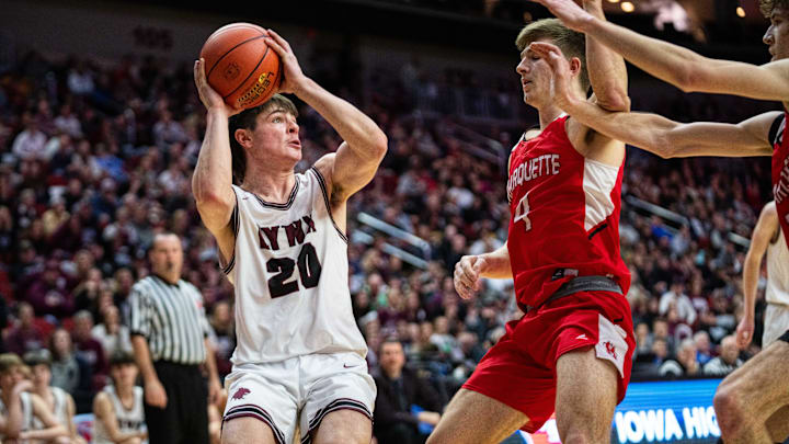 North Linn's Mason Bechen is one of the top Class 1A returning basketball players this winter.