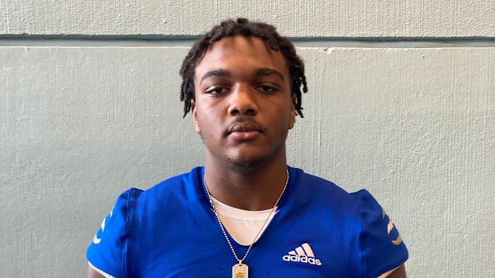 Elyjah Thurmon of the Bradwell Institute football team.

Elyjahthurmon