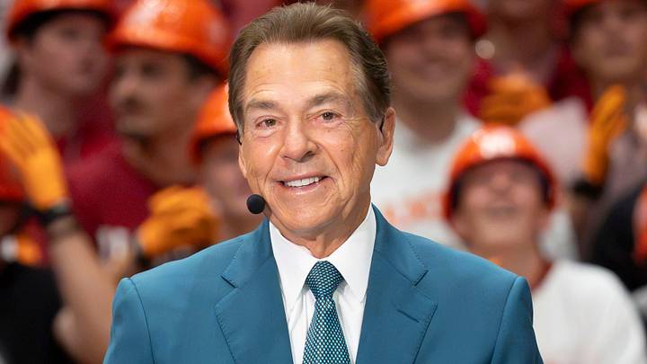 ESPN’s Nick Saban talks on ESPN's College Gameday. ESPN’s Nick Saban talks on ESPN's College Gameday.