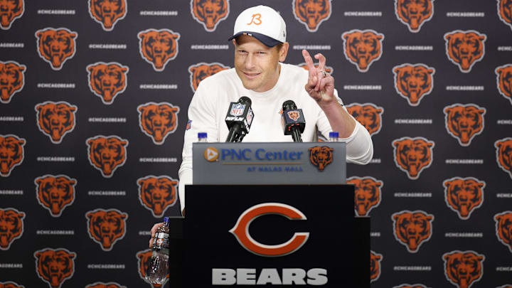 Chicago Bears head coach Ben Johnson.