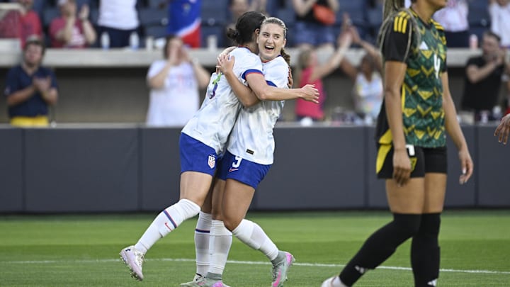 Forward Ally Sentnor scored a brace against Jamaica. Forward Ally Sentnor scored a brace against Jamaica.