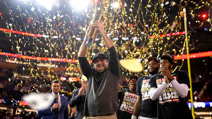 Georgia Bulldogs head coach Kirby Smart