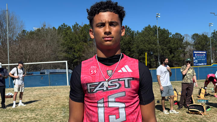 2028 standout quarterback Tristin Gaines at The Sevens (2026) 2028 standout quarterback Tristin Gaines at The Sevens (2026)