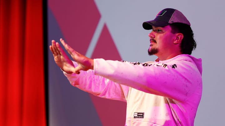 Nixa High School offensive tackle Jackson Cantwell, the No. 1 ranked high school football recruit for the class of 2026, announced he will play football at Miami during a ceremony on Tuesday, May 13, 2025. Nixa High School offensive tackle Jackson Cantwell, the No. 1 ranked high school football recruit for the class of 2026, announced he will play football at Miami during a ceremony on Tuesday, May 13, 2025.