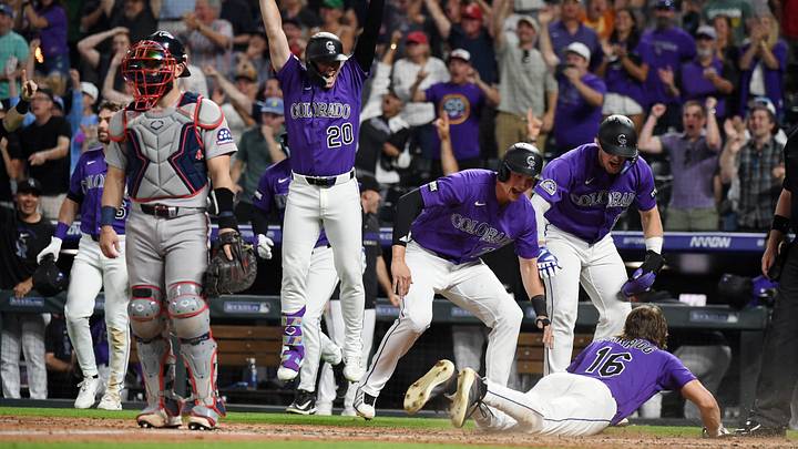 Colorado Rockies players celebrate Credit: Christopher Hanewinckel-Imagn Images Colorado Rockies players celebrate Credit: Christopher Hanewinckel-Imagn Images
