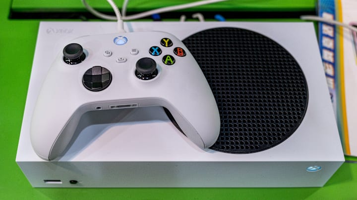 American video gaming system brand and owned by Microsoft,...