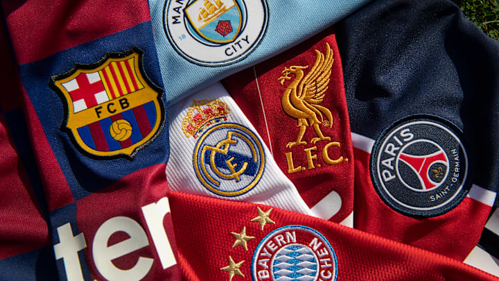 The Top European Football Club Badges