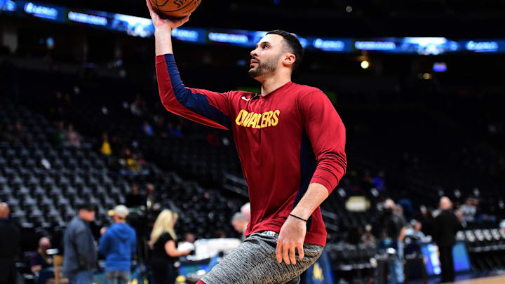 Jan 11, 2020; Denver, Colorado, USA; Cleveland Cavaliers forward Larry Nance Jr. (22) warms up before the game against the Denver Nuggets at the Pepsi Center. Mandatory Credit: Ron Chenoy-Imagn Images Jan 11, 2020; Denver, Colorado, USA; Cleveland Cavaliers forward Larry Nance Jr. (22) warms up before the game against the Denver Nuggets at the Pepsi Center. Mandatory Credit: Ron Chenoy-Imagn Images