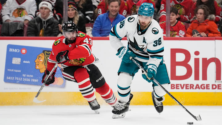 San Jose Sharks v Chicago Blackhawks