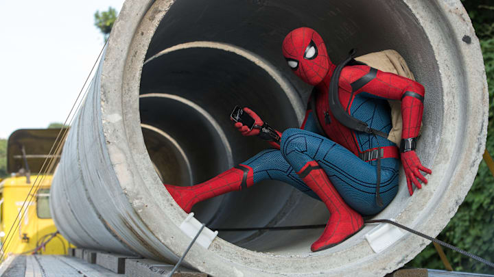 Tom Holland is Spider-Man in Columbia Pictures' SPIDER-MAN™: HOMECOMING.