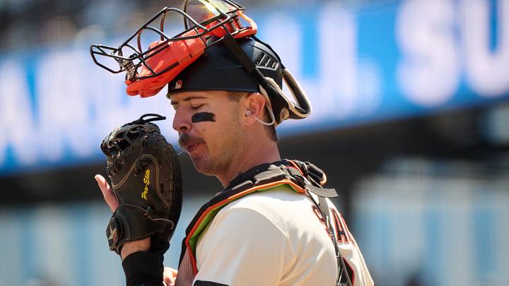 San Francisco Giants catcher Daniel Susac. Credit: Robert Edwards-Imagn Images San Francisco Giants catcher Daniel Susac. Credit: Robert Edwards-Imagn Images